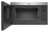 Whirlpool 1.1 Cu. Ft. Flush Over-the-Range Microwave with 900 Watts Cooking - Fingerprint Resistant … | Four à micro-ondes à hotte intégrée Whirlpool de 1,1 pi³ à installation affleurée avec cuisson à 900…