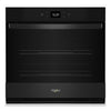 Whirlpool 30\" 5 Cu. Ft. Electric Single Wall Oven with Air Fry - Black - WOES5030LB