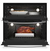 GE Profile 5 Cu. Ft. Twin Flex Built-In Double Wall Oven - PTS9200SNSS 