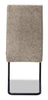 Heath Dining Chair - Contemporary style Dining Chair in Taupe Metal