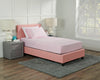 Hallie Striped 3-Piece Twin Cotton Sheet Set - Pink | Ensemble de draps Hallie de 3 pièces rayés en coton pour lit simple - rose