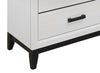 Kate Chest - White - Contemporary style Chest in White Asian Hardwood, Medium Density Fibreboard (MDF), Plywood