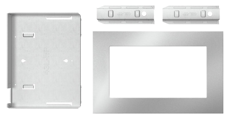 Whirlpool 30\" Trim Kit for 1.6 Cu. Ft. Countertop Microwave - MTK1630PZ