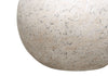 20" Grey Textured Concrete Table Lamp with Linen Shade|Lampe de table de 20 po béton texturé gris avec abat-jour lin