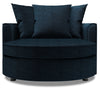 Sofa Lab The Cuddler Chair - Luxury Indigo 
