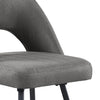 Elijah Swivel Counter-Height Stool - Grey 