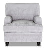 Bellmont Chenille Chair - Platinum 