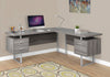 Marnie Reversible L-Shaped Corner Desk - Dark Taupe  