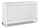 Max Bedroom 6-Drawer Dresser, 66"W x 41"H, Glam - White