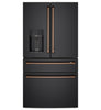 Café 4-Piece Brushed Copper Handle Kit for French-Door Refrigerator - CXQB4H4PNCU 