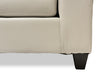 Addison Leath-Aire Loveseat - Beige 