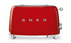 Smeg 2-Slice Traditional Toaster - TSF01RDUS|Grille-pain classique Smeg à 2 tranches - TSF01RDUS