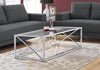 Coral Coffee Table - Chrome  