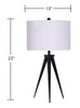 Skyler 3-Piece Floor and Two Table Lamps Set  