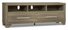 Glendale 4-Piece Entertainment Centre with 60" TV Opening – Grey - Modern style Wall Unit in Grey