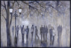Street Walk - 56.5" x 38.5"