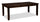 Talia Dining Table with 60-78"W Extension - Brown