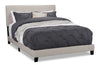 Tara Queen Bed - Beige