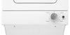 Whirlpool 1.8 Cu.Ft Electric Stacked Laundry with Impeller and Soft-Close Glass Lid Center Controls - Laundry Centre in White