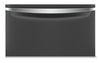 Maytag 15.5" H Laundry Pedestal w/Storage Drawer - Volcano Black 