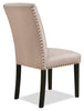York Studded Dining Chair - Taupe
