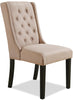 York Wingback Dining Chair - Taupe 